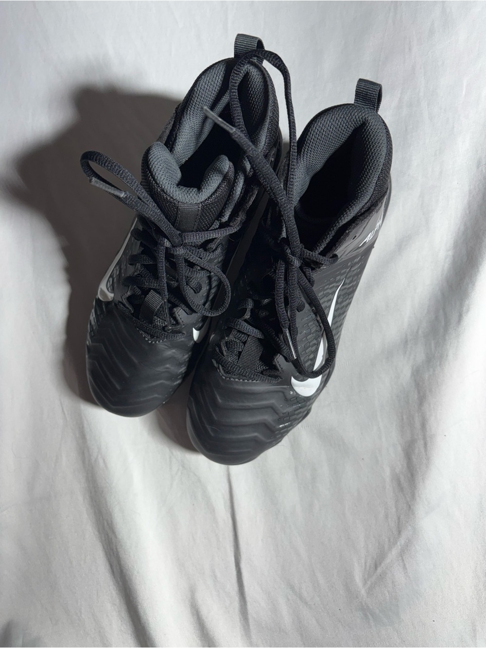 Nike Black and White cleats